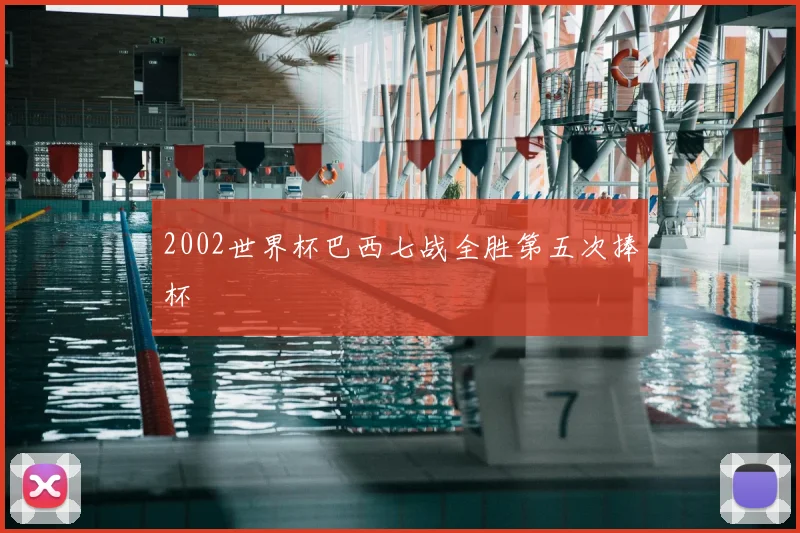 2002世界杯巴西七战全胜第五次捧杯